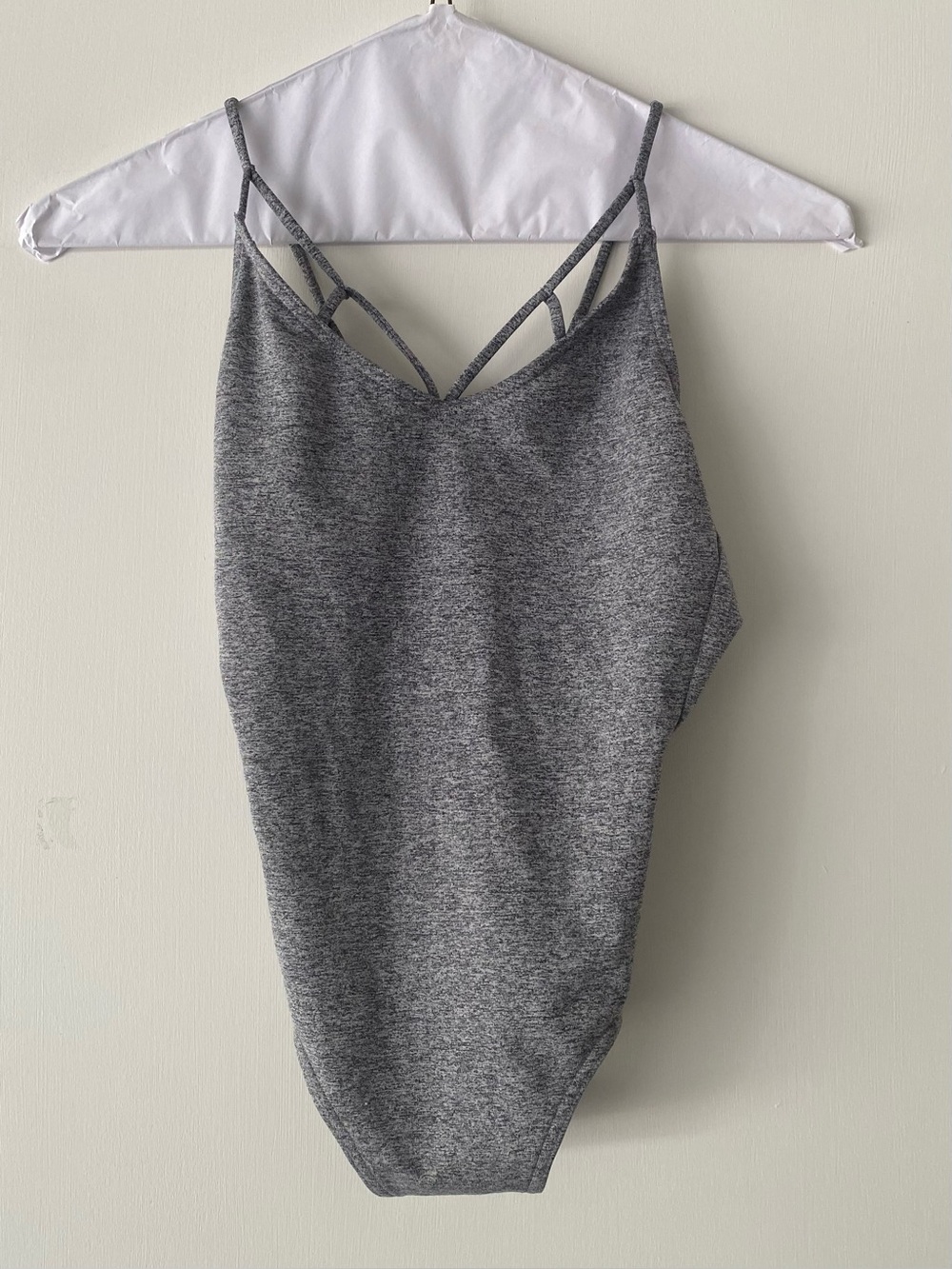 Capezio Gray Strappy Camisole Leotard - Dance Classwear
